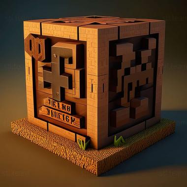 3D model Minecraft Story Mode  Season 2 game (STL)